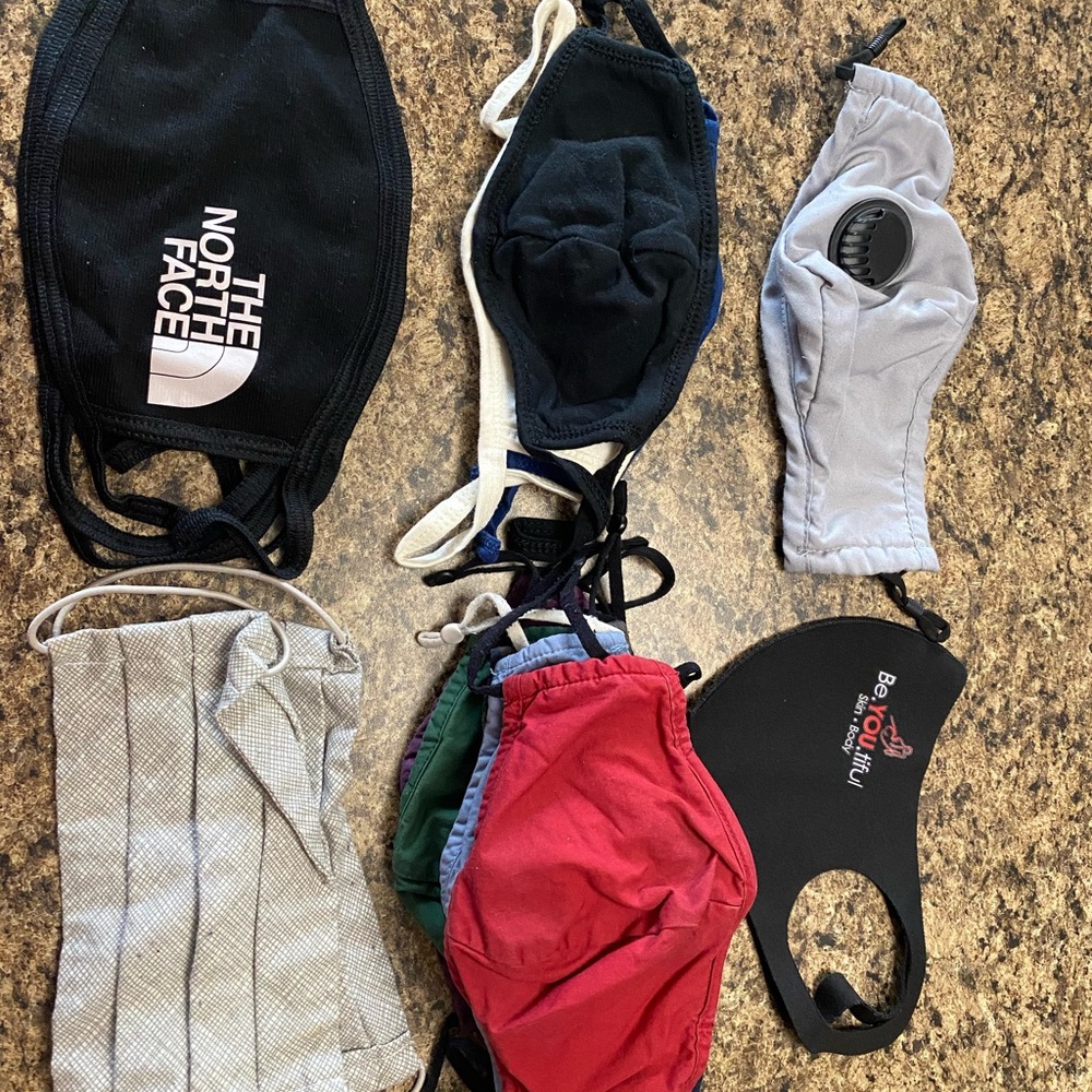 The North Face Black Face Mask